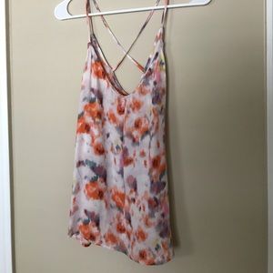 Lucky brand crossback tank, like new